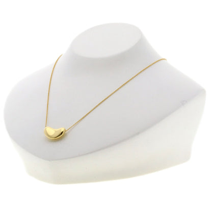 TIFFANY&Co. Bean Necklace K18 Yellow Gold Ladies [Used]