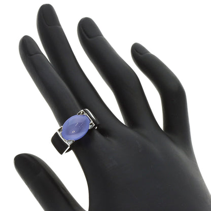 カルティエ タンキッシムリング カルセドニー #56 リング・指輪 K18ホワイトゴールド レディース 【中古】【CARTIER】