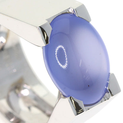 カルティエ タンキッシムリング カルセドニー #56 リング・指輪 K18ホワイトゴールド レディース 【中古】【CARTIER】
