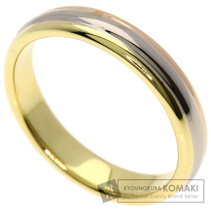 CARTIER Three colors #61 Ring K18 Yellow Gold 18K Pink GoldLadies [Used]