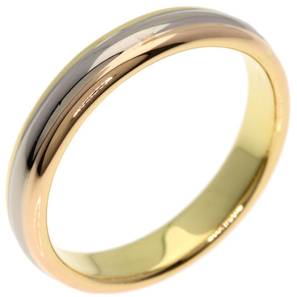 CARTIER Three colors #61 Ring K18 Yellow Gold 18K Pink GoldLadies [Used]