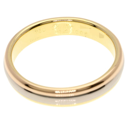 CARTIER Three colors #61 Ring K18 Yellow Gold 18K Pink GoldLadies [Used]
