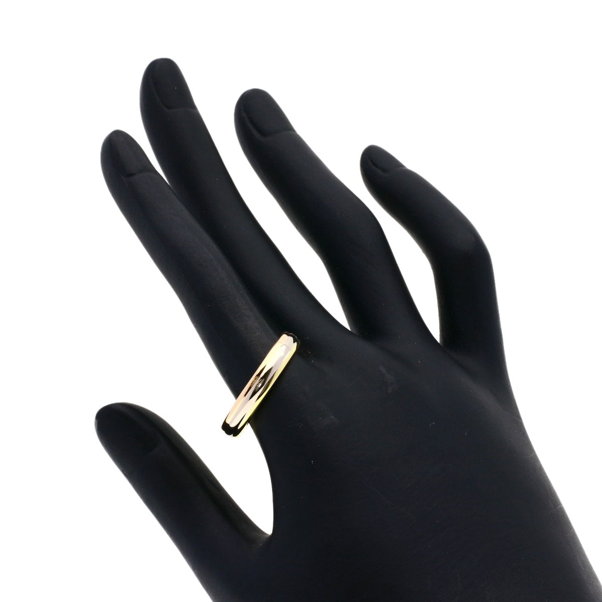 CARTIER Three colors #61 Ring K18 Yellow Gold 18K Pink GoldLadies [Used]