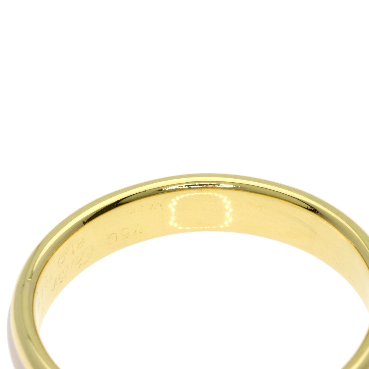 CARTIER Three colors #61 Ring K18 Yellow Gold 18K Pink GoldLadies [Used]