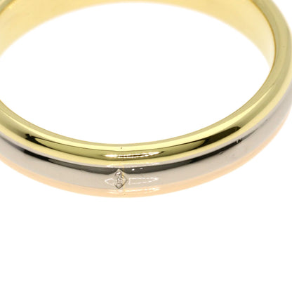 CARTIER Three colors #61 Ring K18 Yellow Gold 18K Pink GoldLadies [Used]