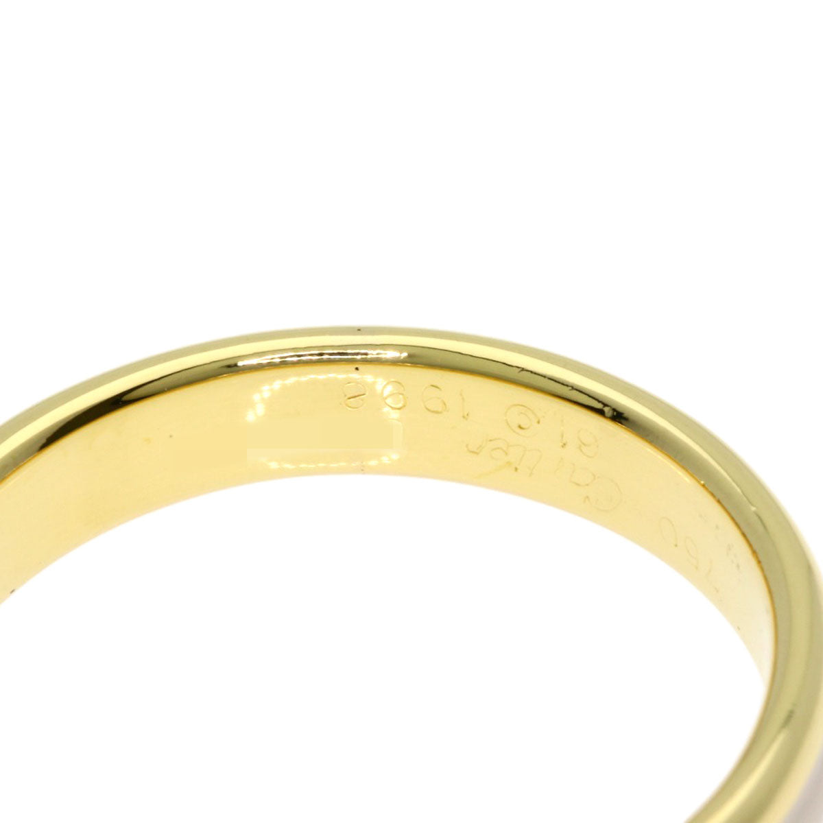 CARTIER Three colors #61 Ring K18 Yellow Gold 18K Pink GoldLadies [Used]
