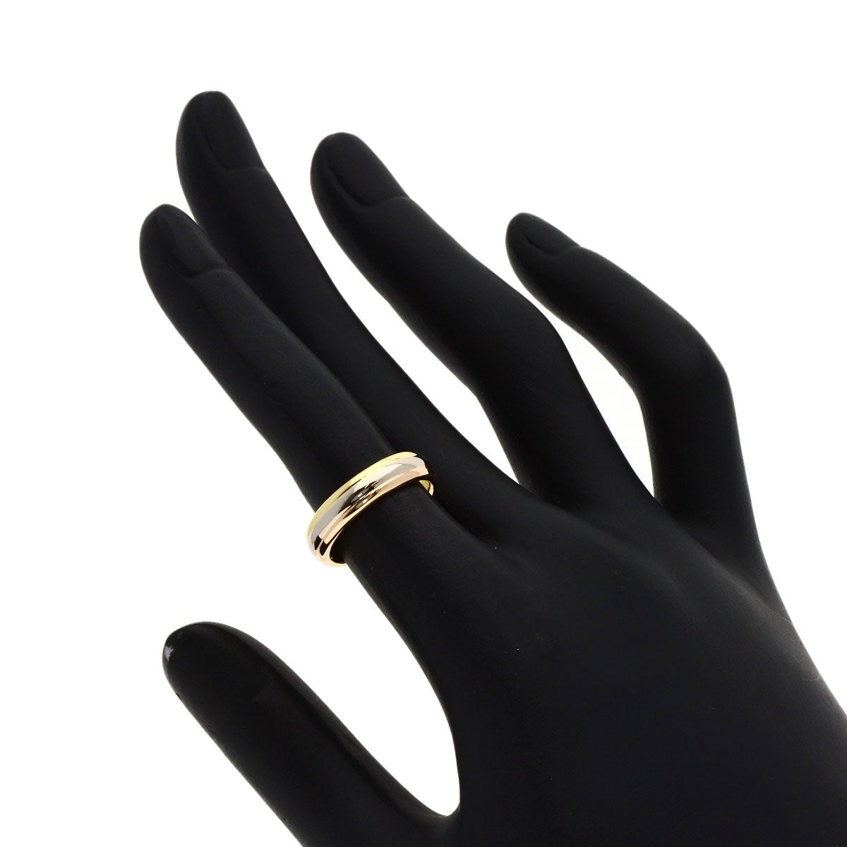 CARTIER 3 colors #48 Ring K18 Yellow Gold 18K Pink GoldLadies [Used]
