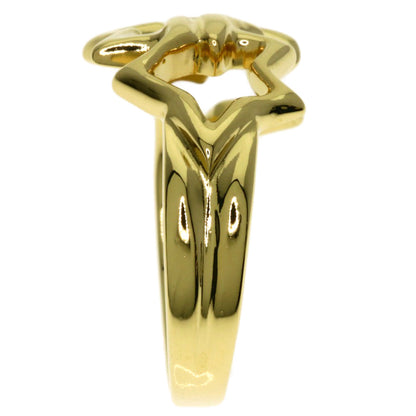 TIFFANY&Co. Triple star Ring K18 Yellow Gold Ladies [Used]