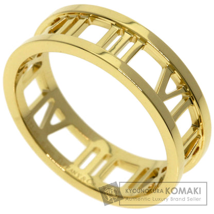 TIFFANY&Co. Atlas open Ring K18 Yellow Gold Ladies [Used]