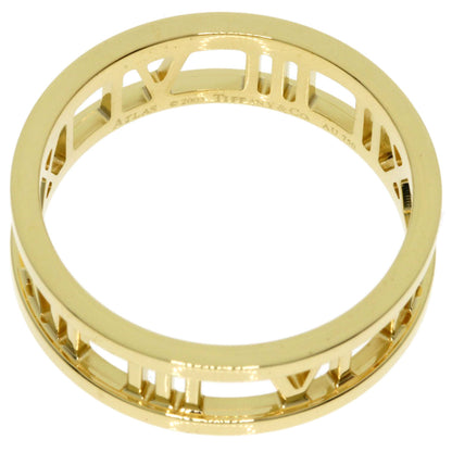 TIFFANY&Co. Atlas open Ring K18 Yellow Gold Ladies [Used]