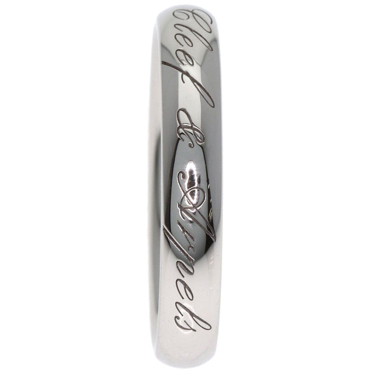 ヴァンクリーフ＆アーペル シニアチュール #47 リング・指輪 プラチナPT950 レディース 【中古】【Van Cleef & Arpels】