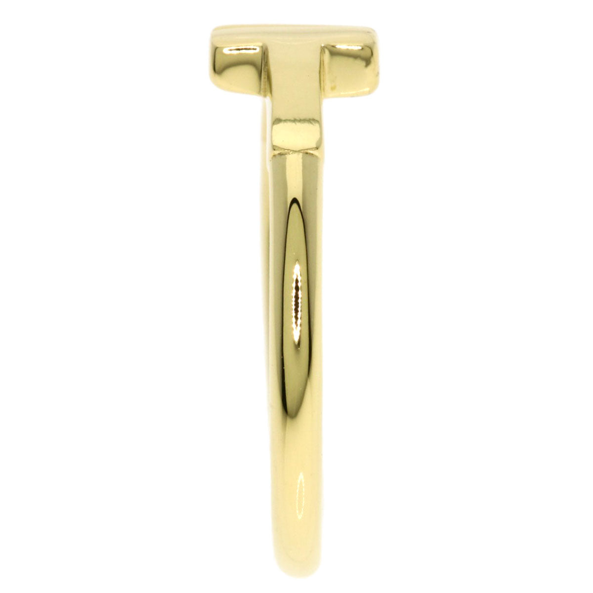 TIFFANY&Co. TWire Ring K18 Yellow Gold Ladies [Used]