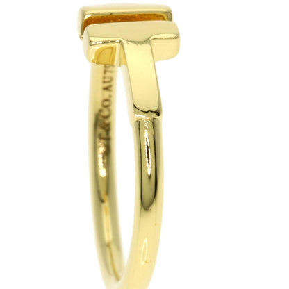 TIFFANY&Co. TWire Ring K18 Yellow Gold Ladies [Used]