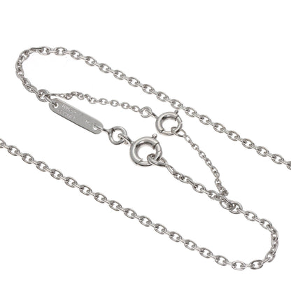 CARTIER C heart Necklace K18 White Gold Ladies [Used]
