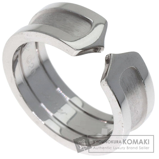 CARTIER C2 #48 Ring K18 White Gold Ladies [Used]