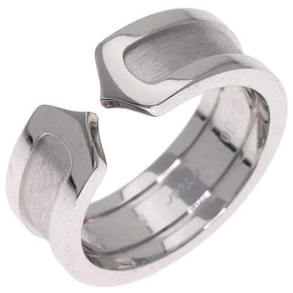 CARTIER C2 #48 Ring K18 White Gold Ladies [Used]