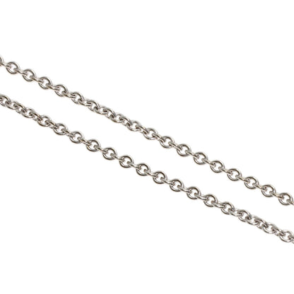 BVLGARI Chain 16.1" Necklace K18 White Gold Ladies [Used]