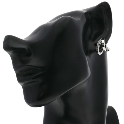 MIKIMOTO Diamond Earring K18 White Gold Ladies [Used]