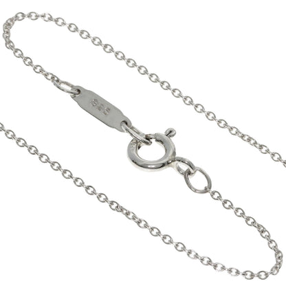 TIFFANY&Co. Ribbon motif Necklace Silver Ladies [Used]