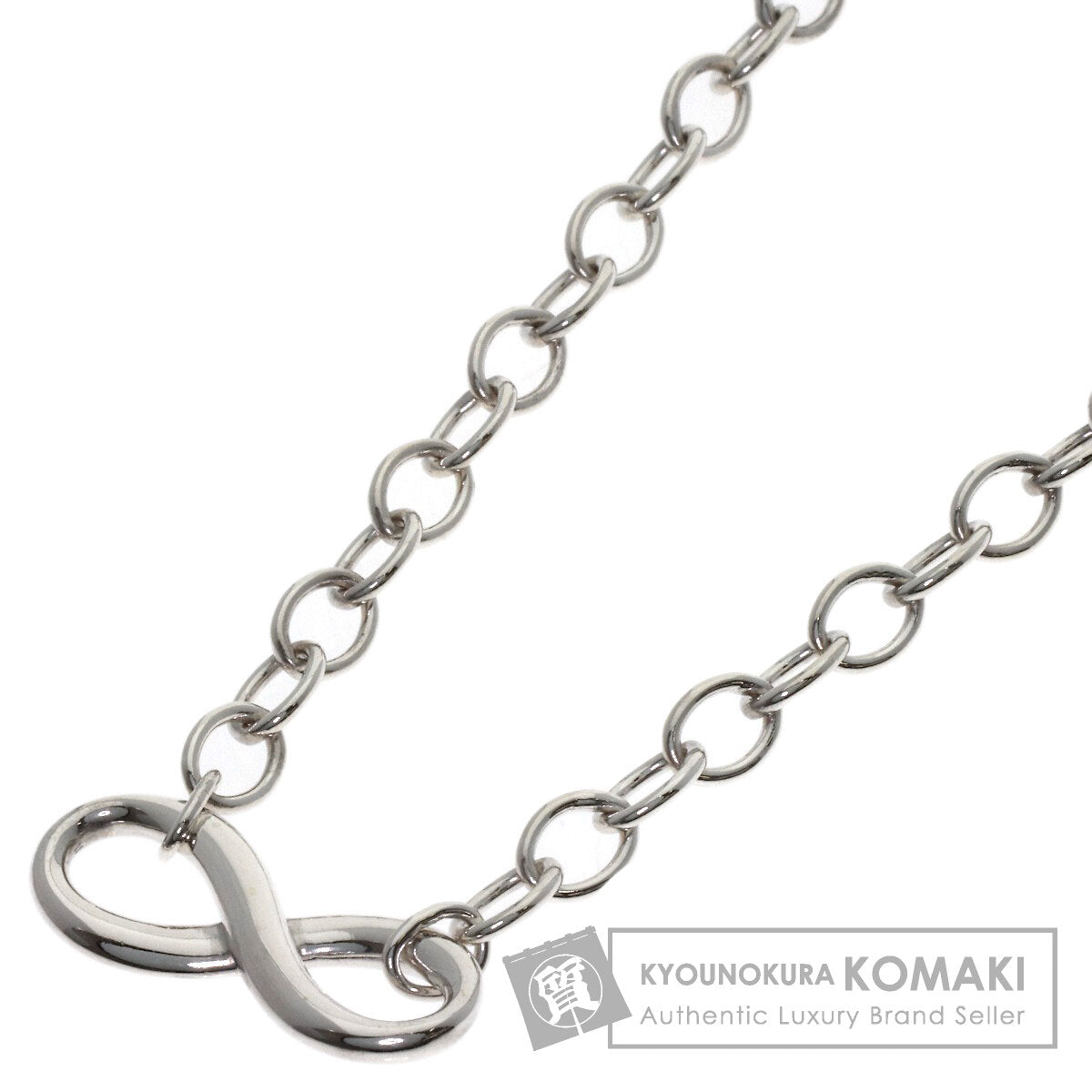 TIFFANY&Co. Infinity Necklace Silver Ladies [Used]