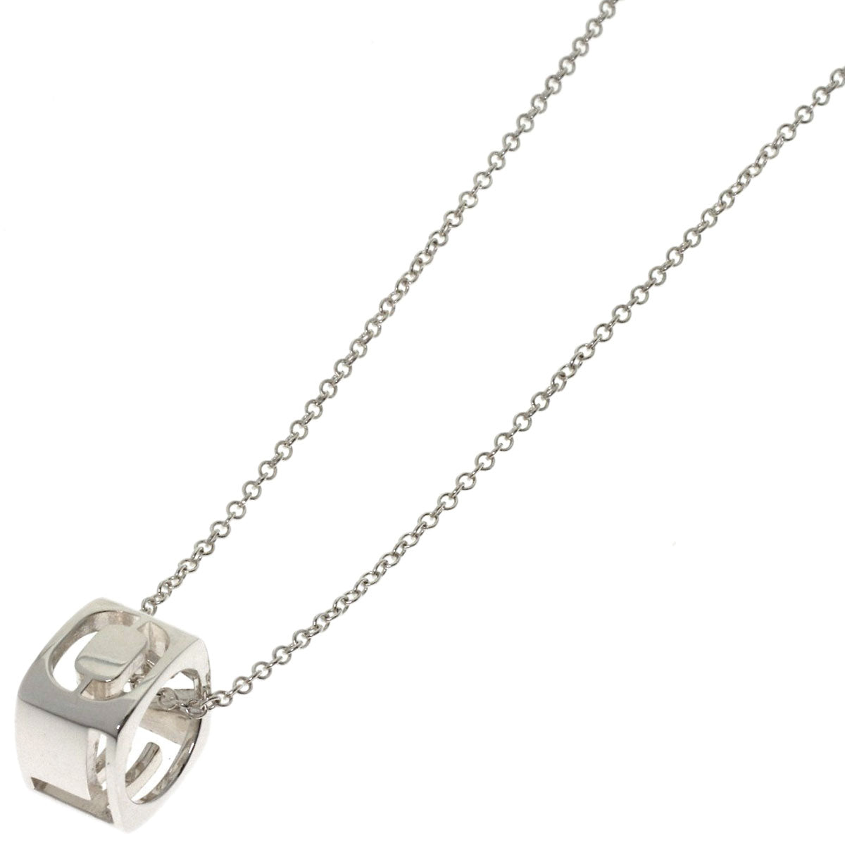 TIFFANY&Co. LOVE Necklace Silver Ladies [Used]