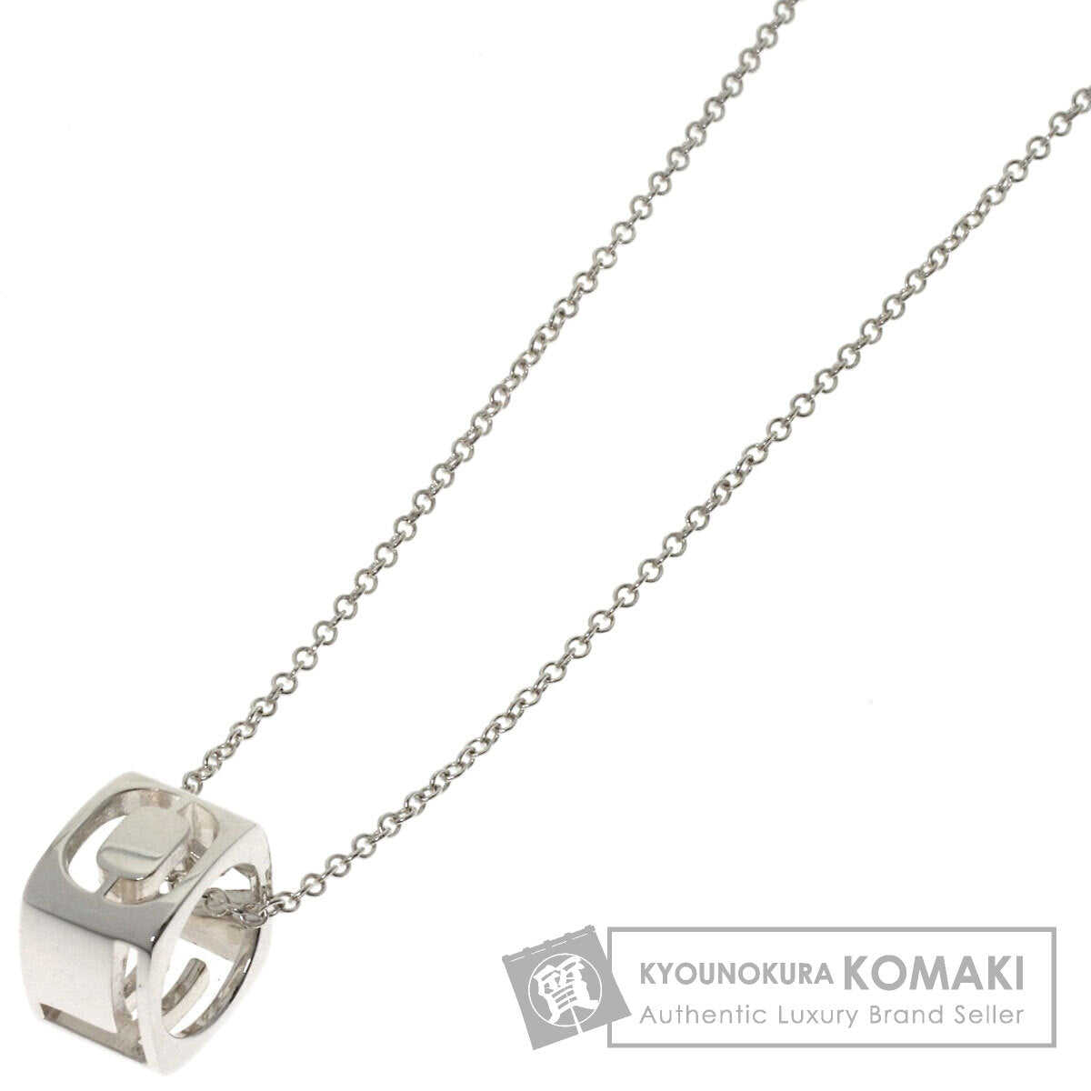 TIFFANY&Co. LOVE Necklace Silver Ladies [Used]