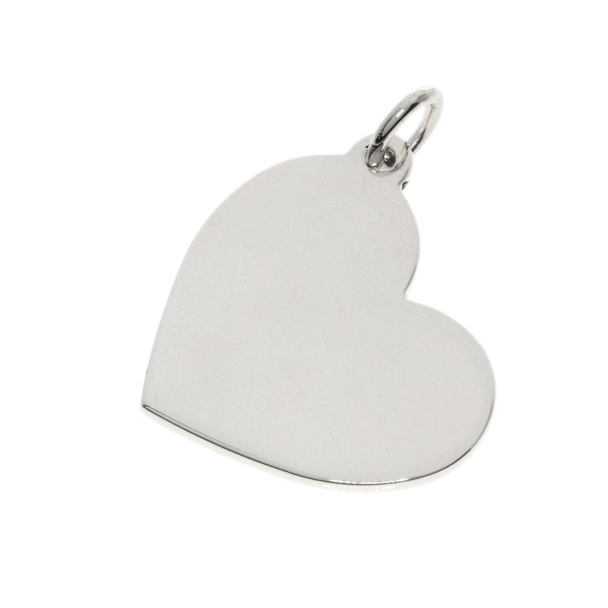 TIFFANY&Co. Heart tag Pendant top Silver Ladies [Used]