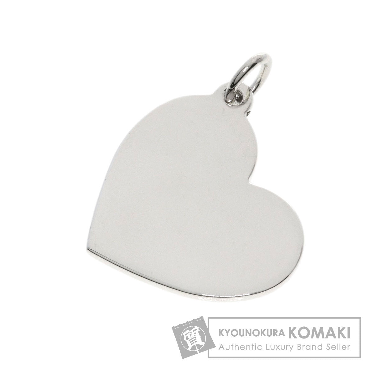 TIFFANY&Co. Heart tag Pendant top Silver Ladies [Used]