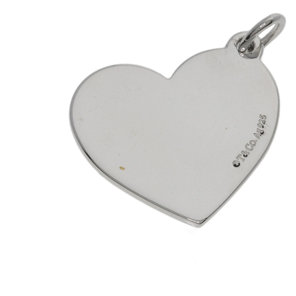 TIFFANY&Co. Heart tag Pendant top Silver Ladies [Used]