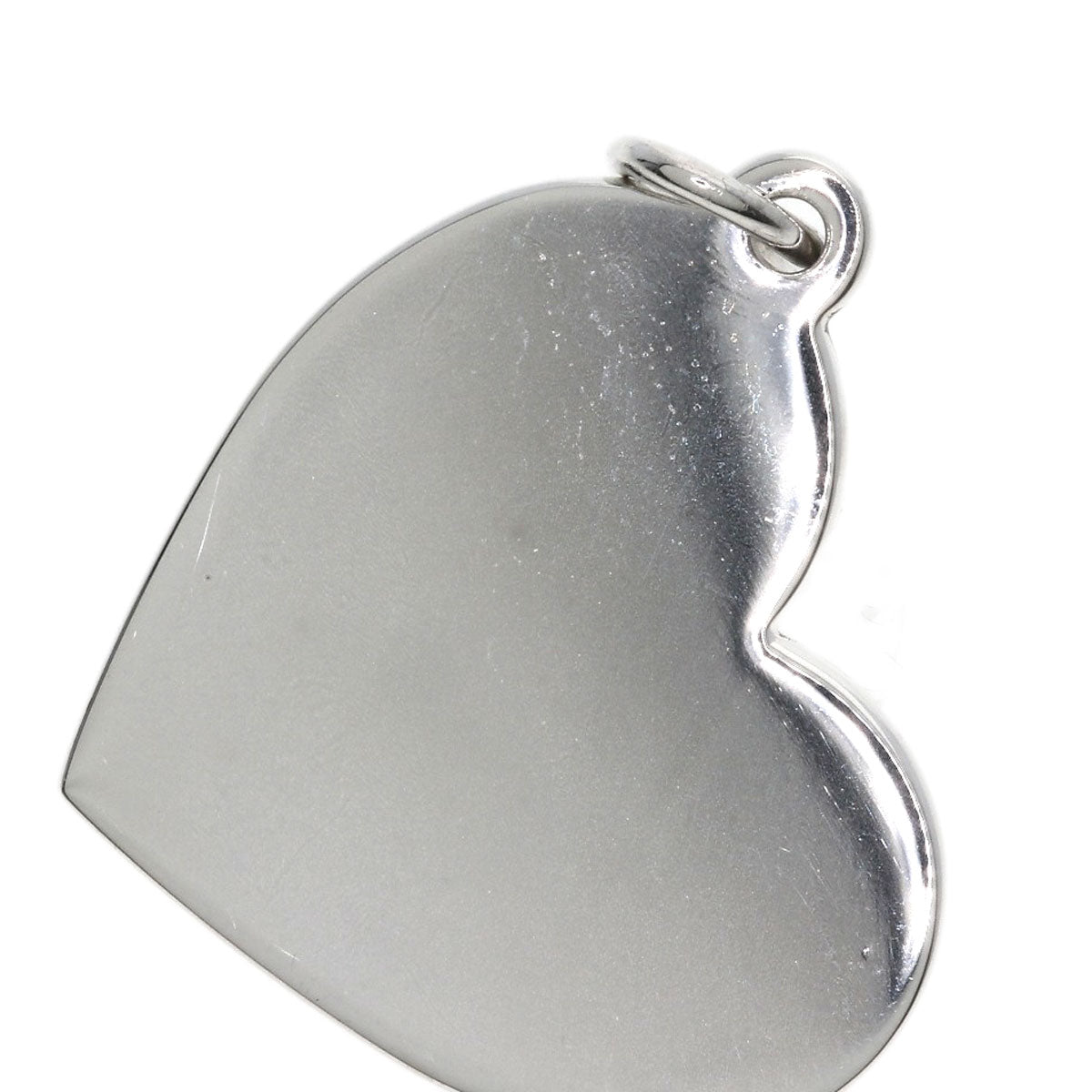 TIFFANY&Co. Heart tag Pendant top Silver Ladies [Used]