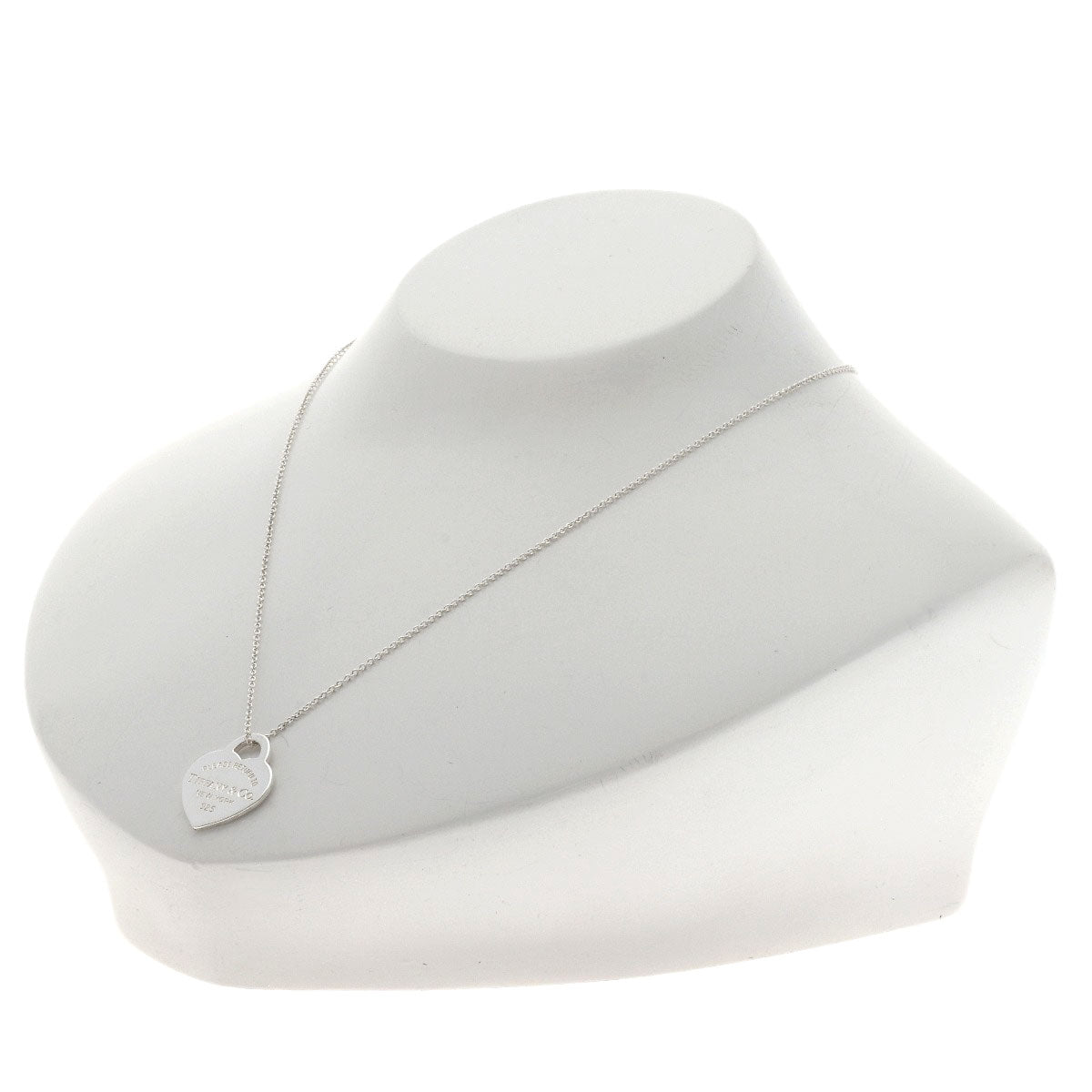 TIFFANY&Co. Return to heart tag Necklace Silver Ladies [Used]