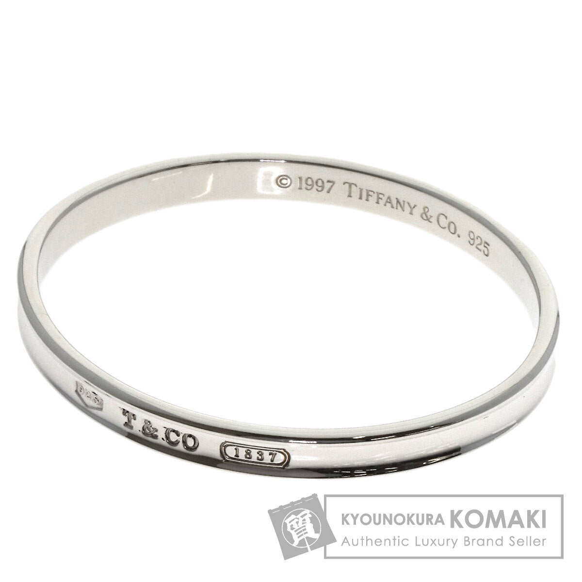 TIFFANY&Co. 1837 bangle Bracelet Silver Ladies [Used]
