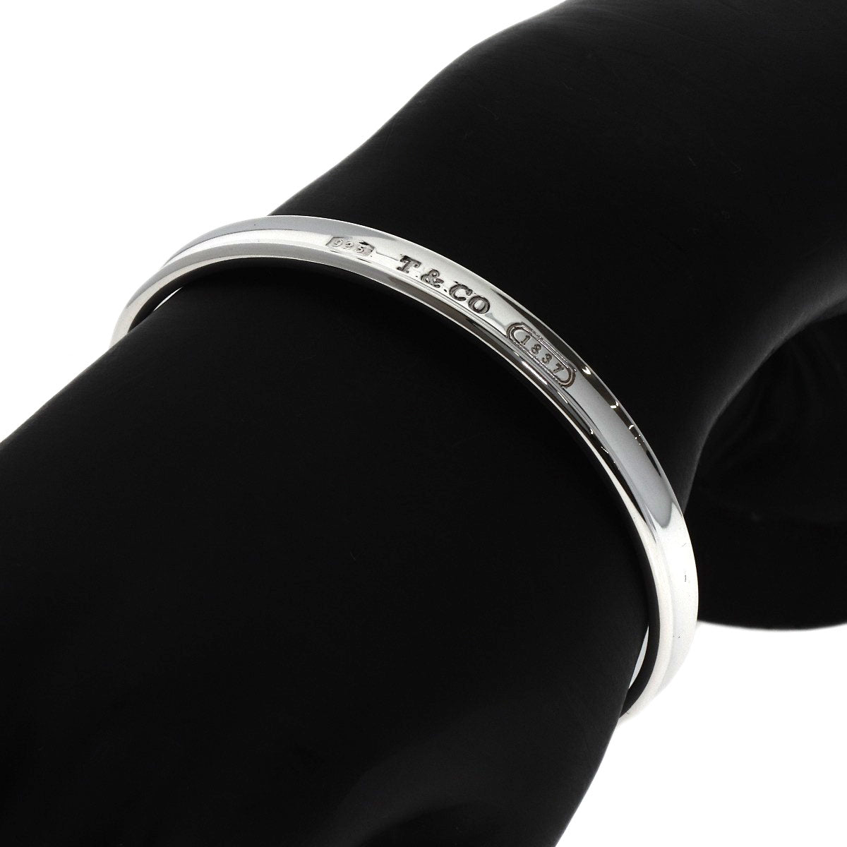 TIFFANY&Co. 1837 bangle Bracelet Silver Ladies [Used]
