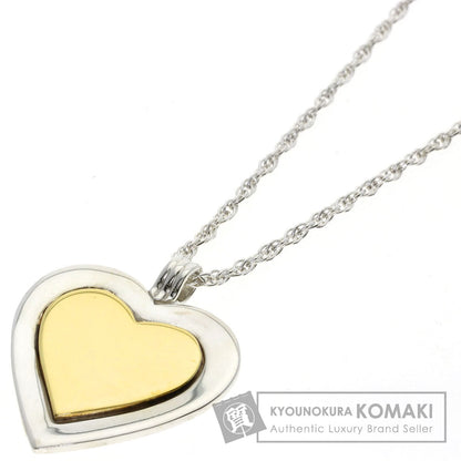 TIFFANY&Co. heart combi Necklace K18 Yellow Gold SVLadies [Used]