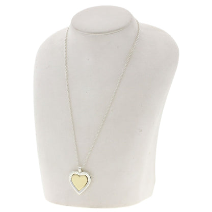 TIFFANY&Co. heart combi Necklace K18 Yellow Gold SVLadies [Used]