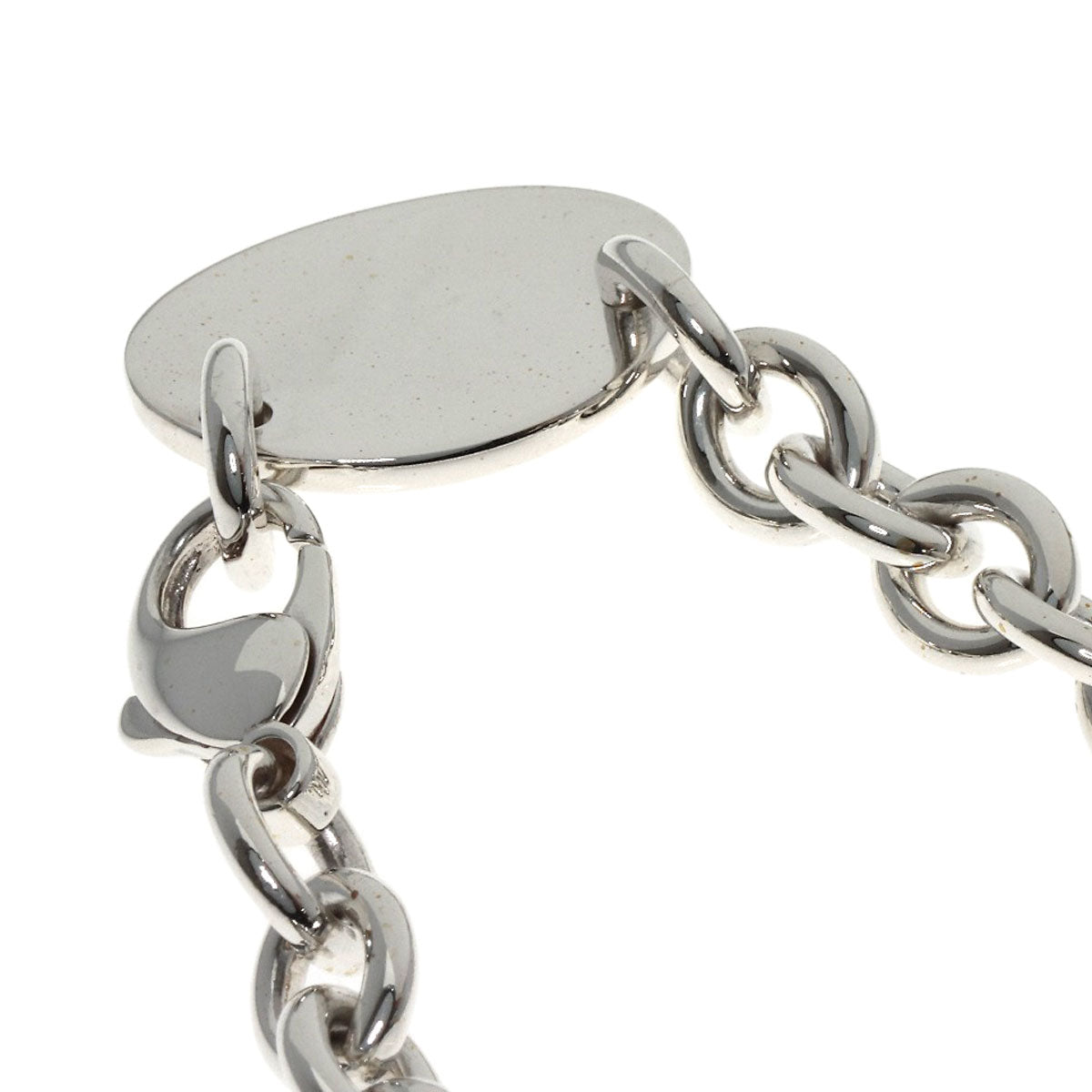 TIFFANY&Co. Return to oval Necklace Silver Ladies [Used]