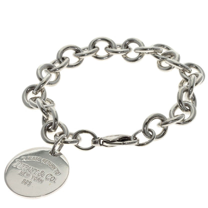 TIFFANY&Co. Return to TIFFANY & Co. Round tag Bracelet Silver Ladies [Used]