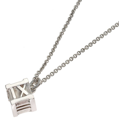 TIFFANY&Co. Atlas cube Necklace Silver Ladies [Used]