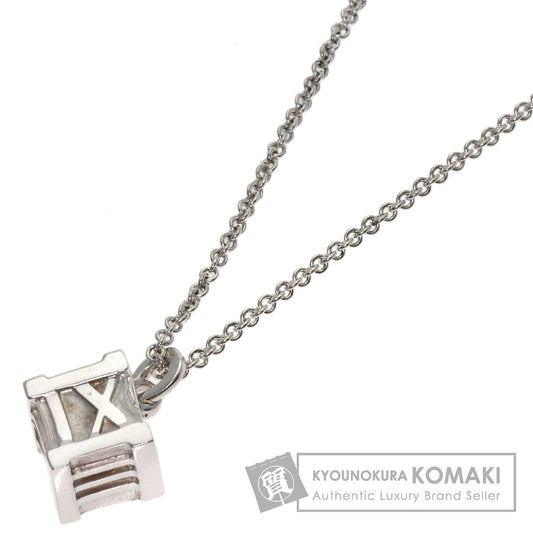 TIFFANY&Co. Atlas cube Necklace Silver Ladies [Used]
