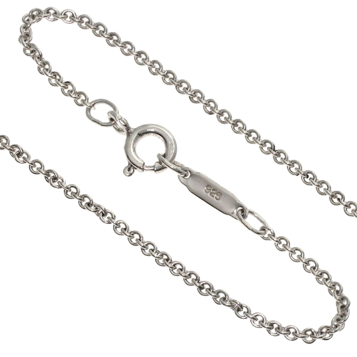 TIFFANY&Co. Atlas cube Necklace Silver Ladies [Used]