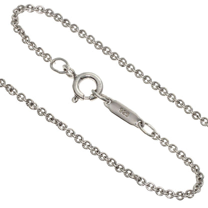 TIFFANY&Co. Atlas cube Necklace Silver Ladies [Used]