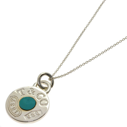TIFFANY&Co. 1837 Circle Necklace Silver EnamelLadies [Used]