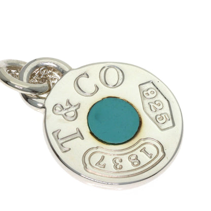 TIFFANY&Co. 1837 Circle Necklace Silver EnamelLadies [Used]