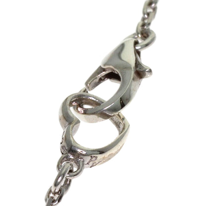 Ponte Vecchio Heart color stone Necklace Silver Ladies [Used]