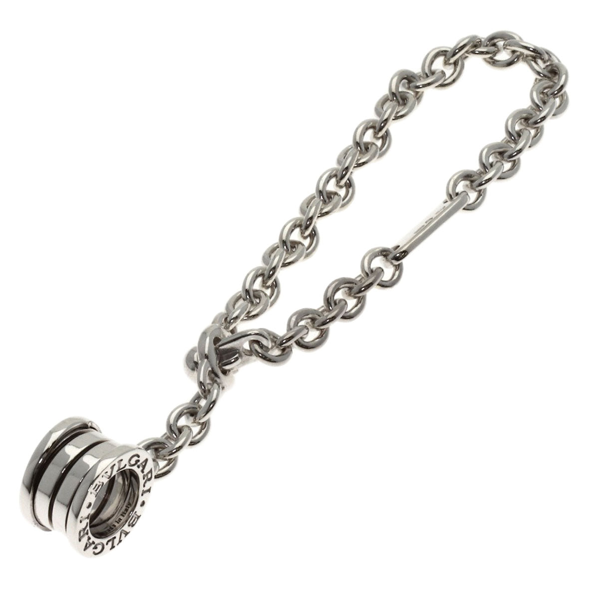 BVLGARI B.zero1 key ring Silver Ladies [Used]
