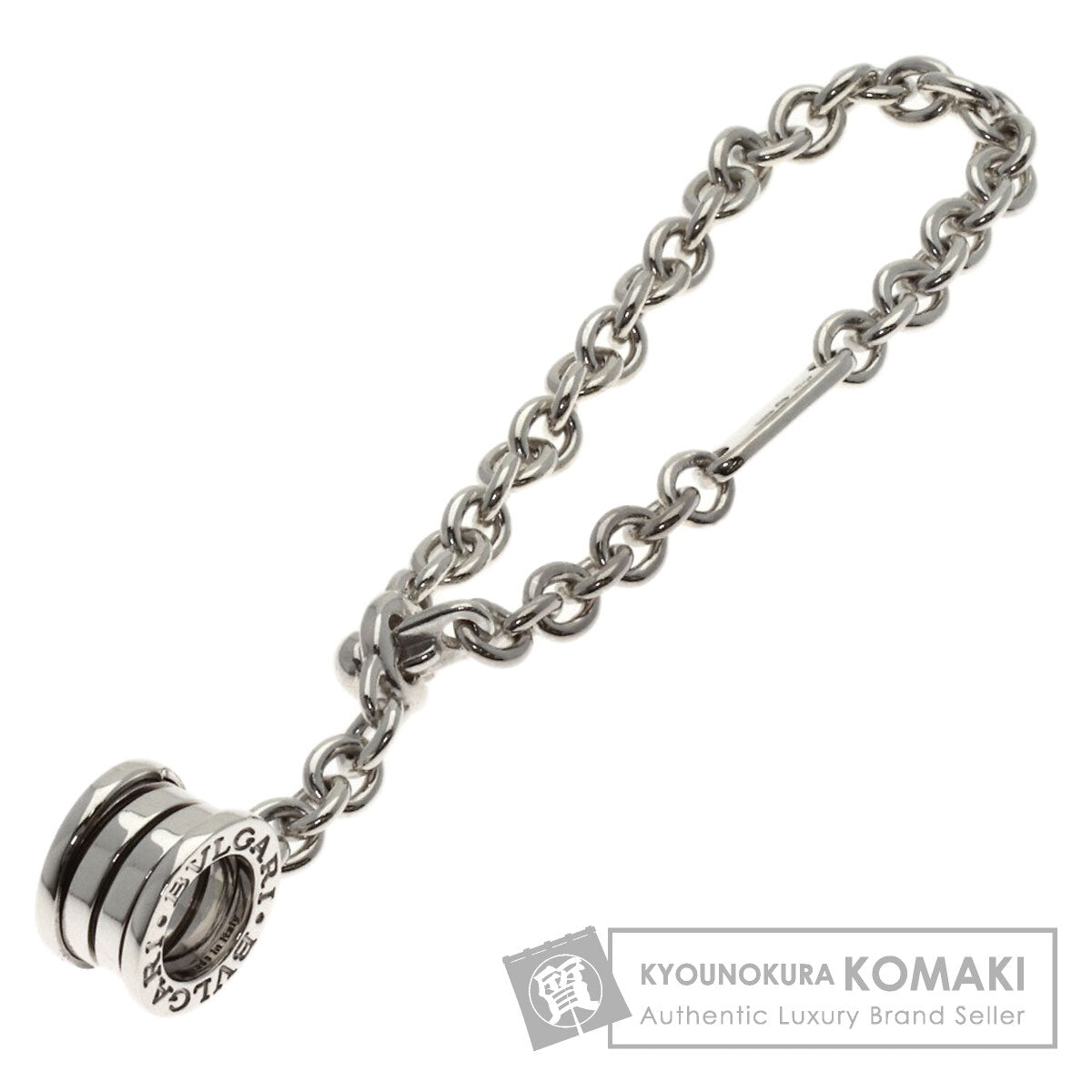 BVLGARI B.zero1 key ring Silver Ladies [Used]