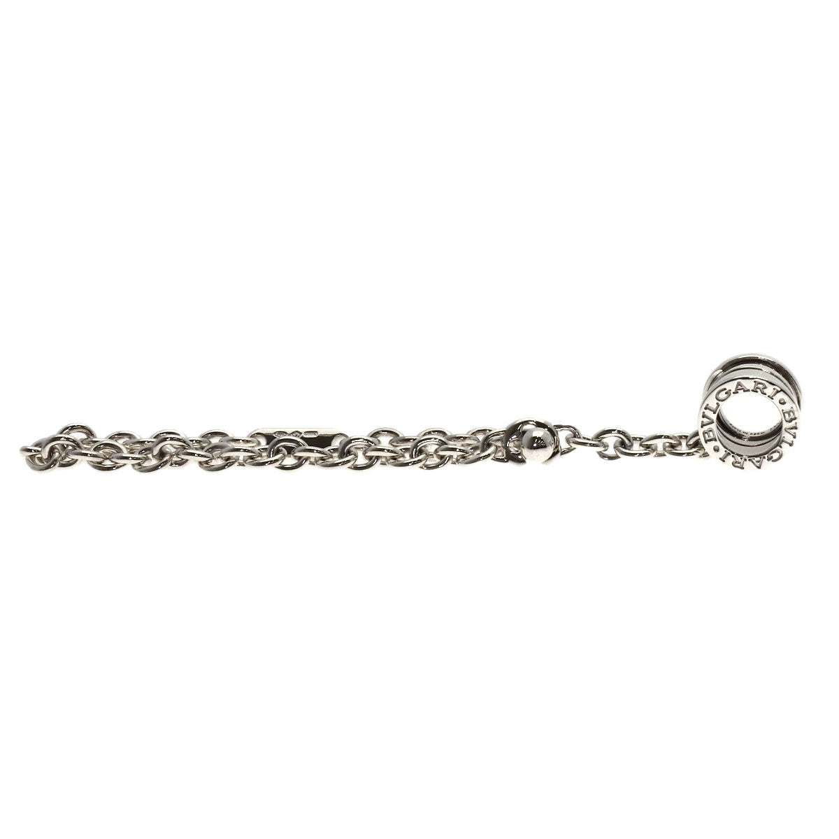 BVLGARI B.zero1 key ring Silver Ladies [Used]