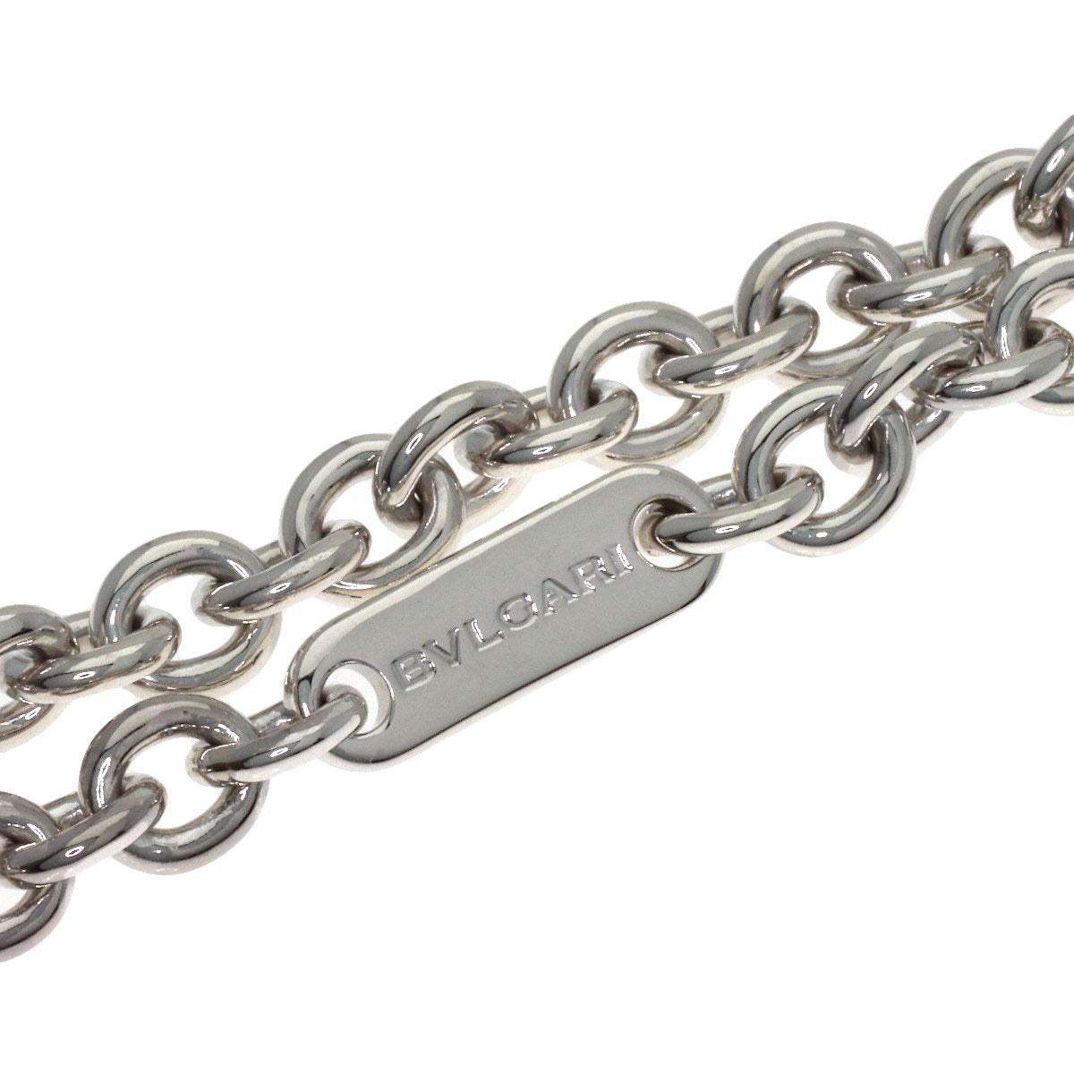 BVLGARI B.zero1 key ring Silver Ladies [Used]