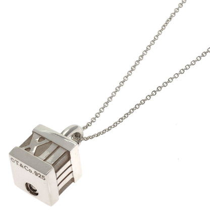 TIFFANY&Co. Atlas cube Necklace Silver Ladies [Used]