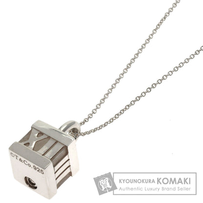 TIFFANY&Co. Atlas cube Necklace Silver Ladies [Used]